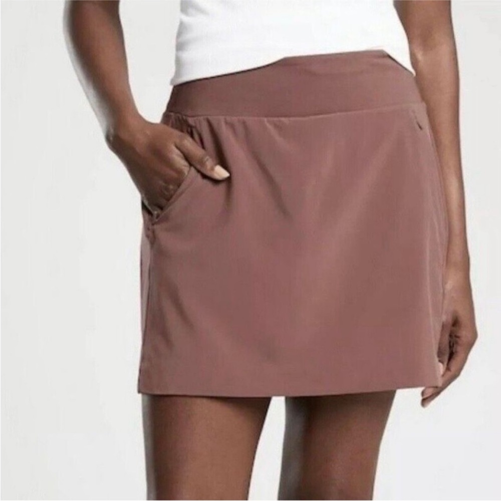 Athleta soho skort brown size 8 tall